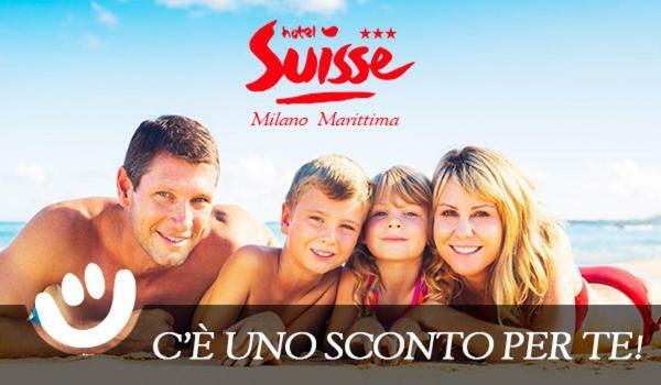 Hotel Suisse Milano Marittima Exteriör bild